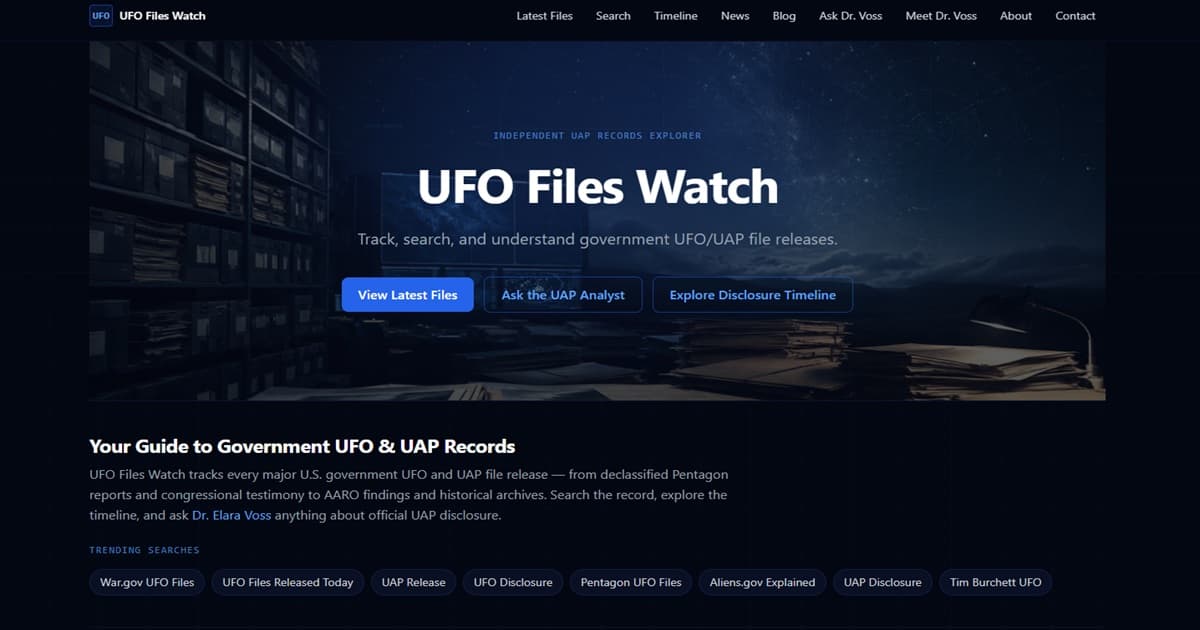 UFO Files Watch